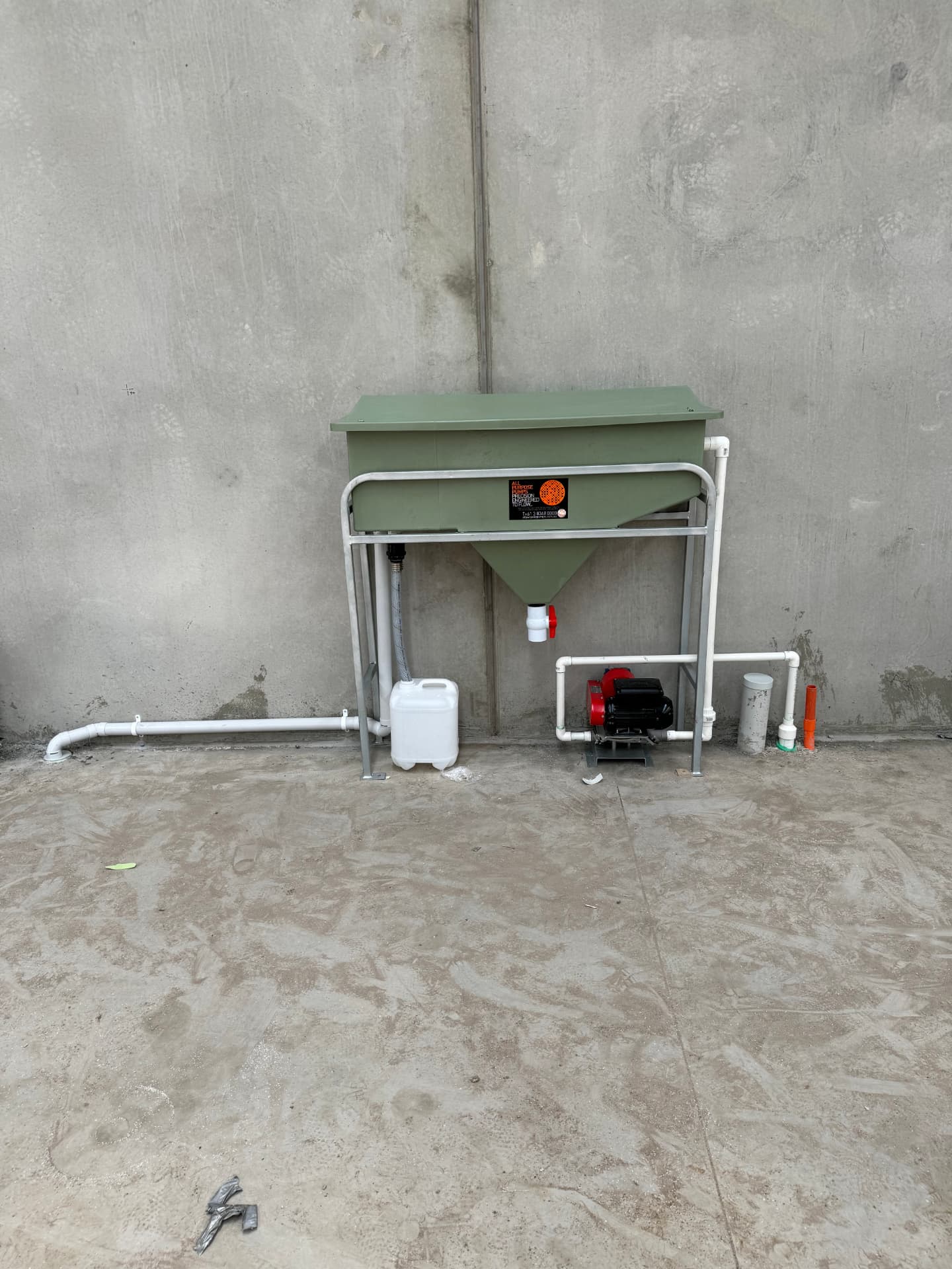 Water Tank Plumbing